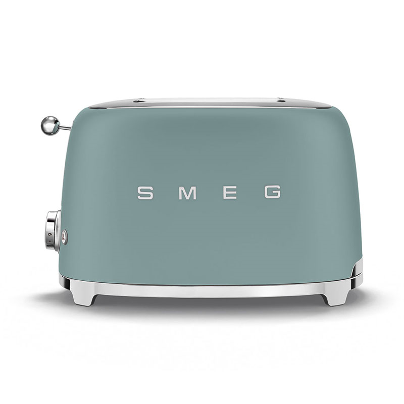 50's Style 2 Slot Toaster, Emerald Green-0