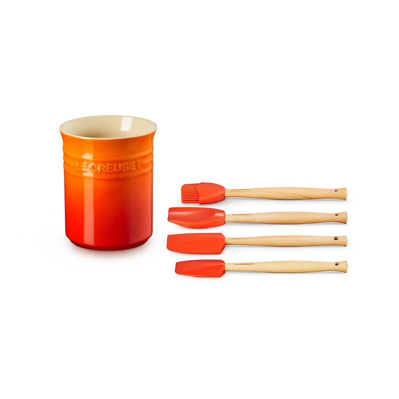 4 Piece Utensil Craft Set, Volcanic-1