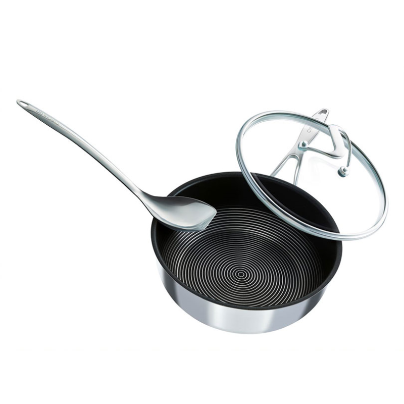 C Series Chef Pan With Scraping Spoon, 3.3L-1