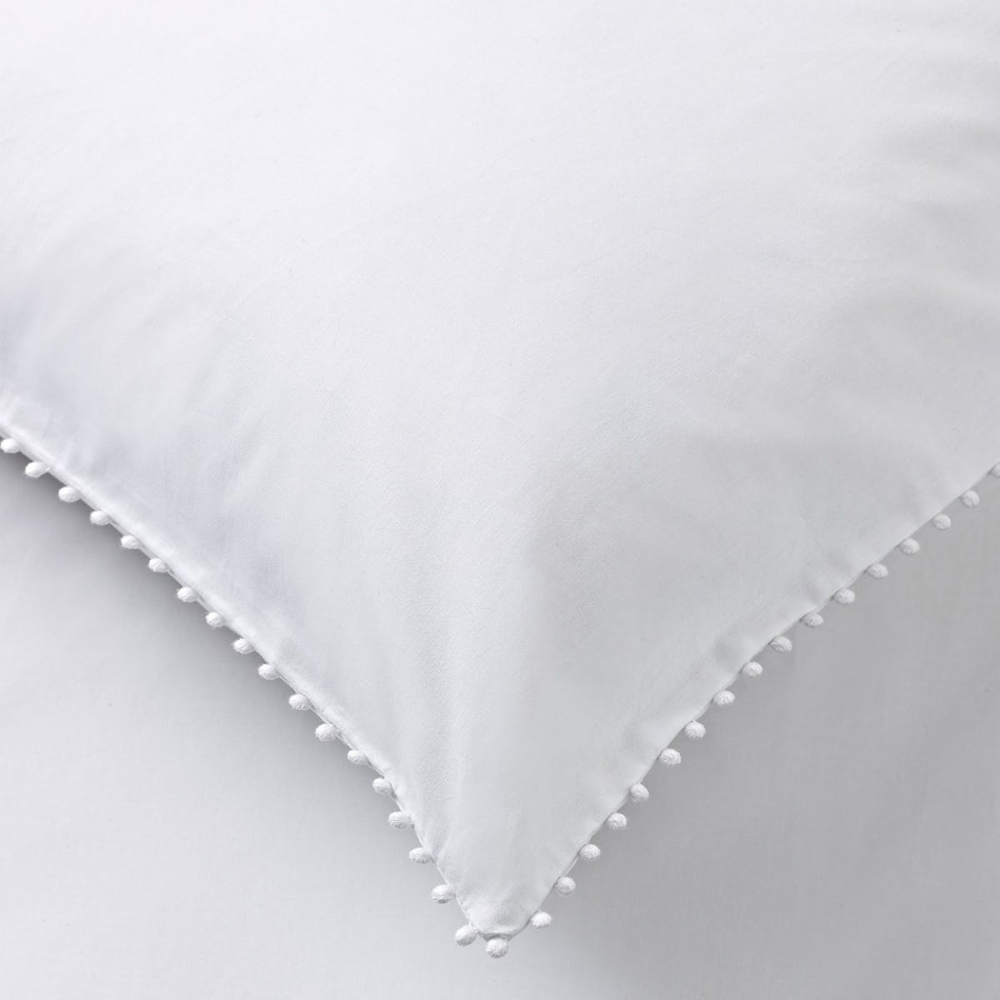 Avignon Classic Pillowcase, Standard, White-2