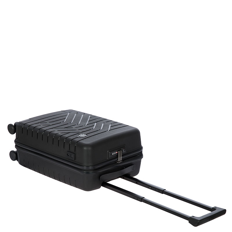 Ulisse Expandable Suitcase, H55 x W23 x L37cm, Black-3