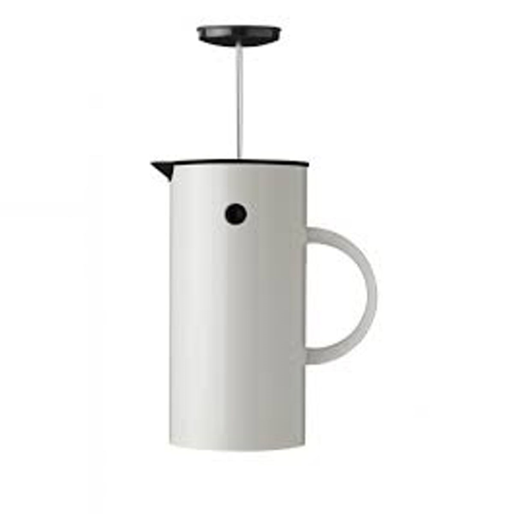 EM by Erik Magnussen French press coffee maker, H21cm - 1 litre, White-0