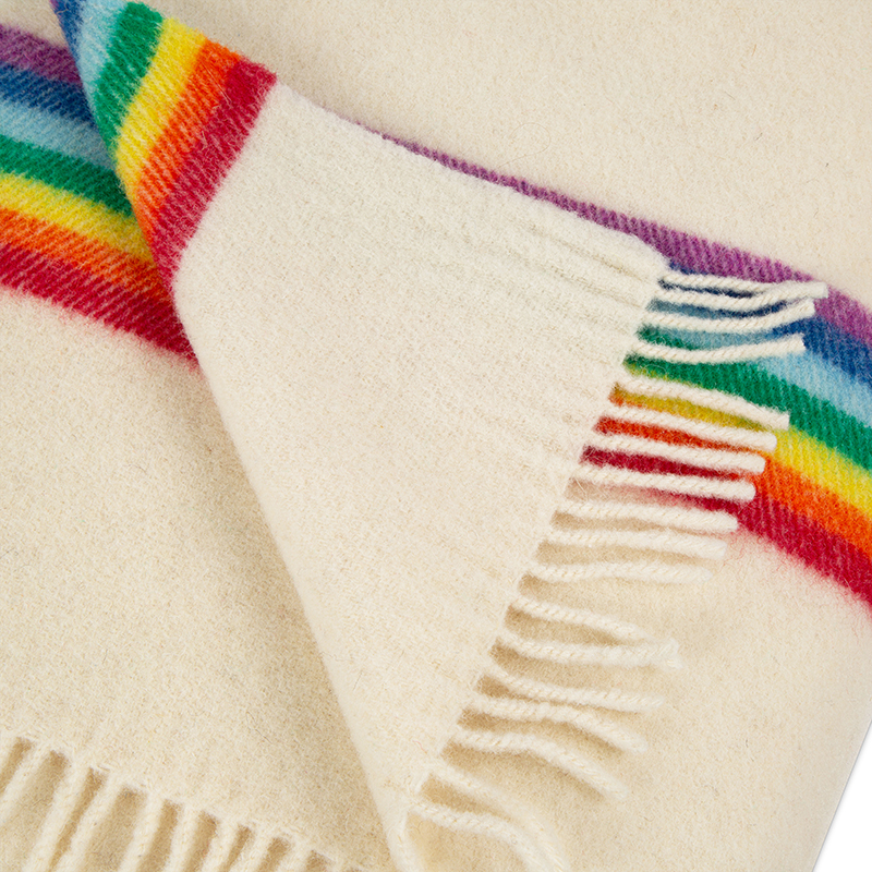 Lana Arco Wool Blanket, 180 x 140cm, Multi-colour-3