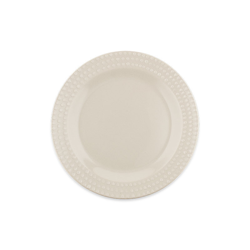 Ela Dinner Plate, D27.5cm, Cream-1