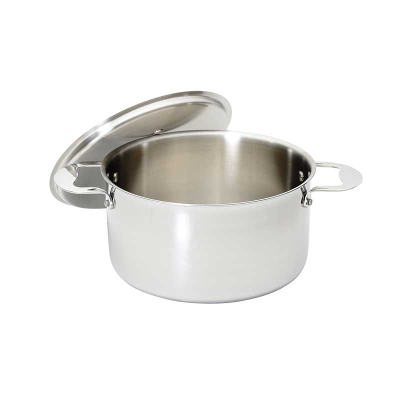 Tri-Ply, 24cm Stock Pot, Stainless Steel-1