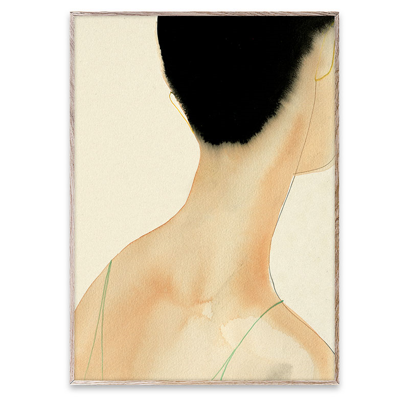 The Green Camisole Art Print, 50 x 70cm-0