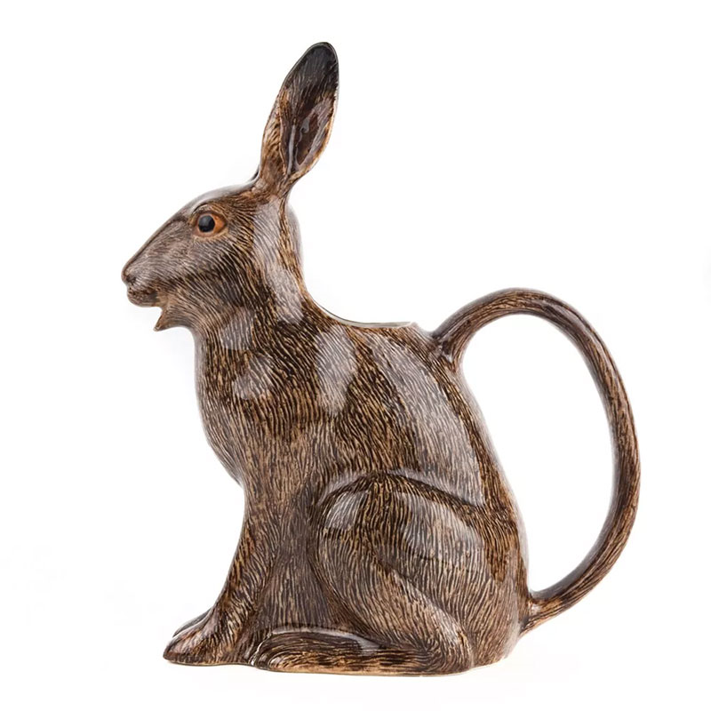 Hare Water Jug, H17cm, Brown-1