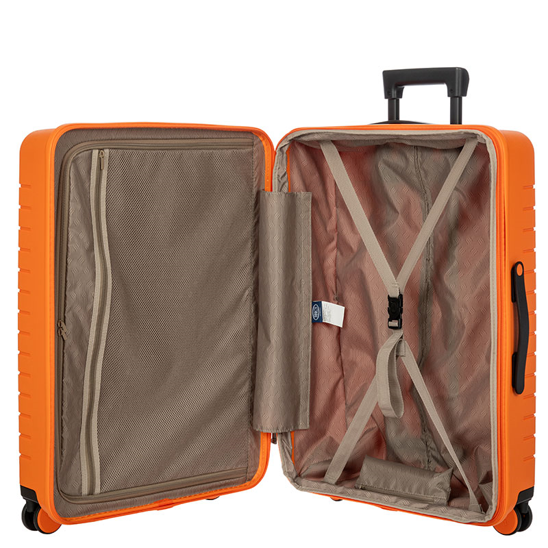 Ulisse Expandable Suitcase, H71 x L49 x W28cm, Orange-7