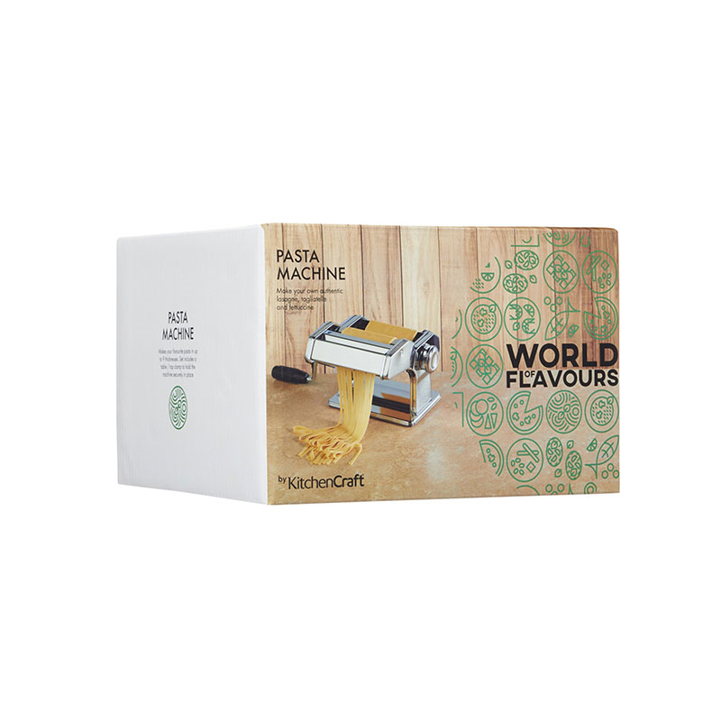 World of Flavours - Italian Double cutter pasta machine-5