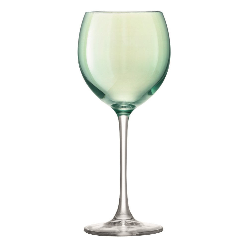 Polka Set of 4 wine glasses, 400ml, assorted pastels-2