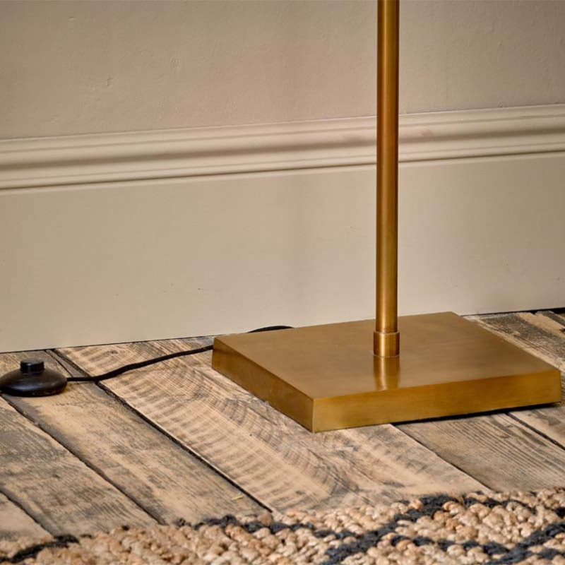 Kara Floor Lamp, H142cm, Brass-2