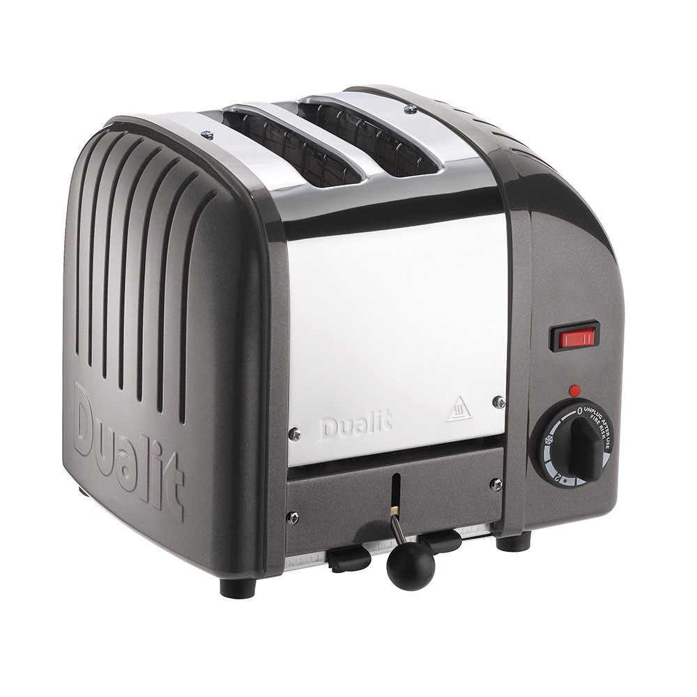 Classic Vario 2 slot toaster, metallic charcoal-0