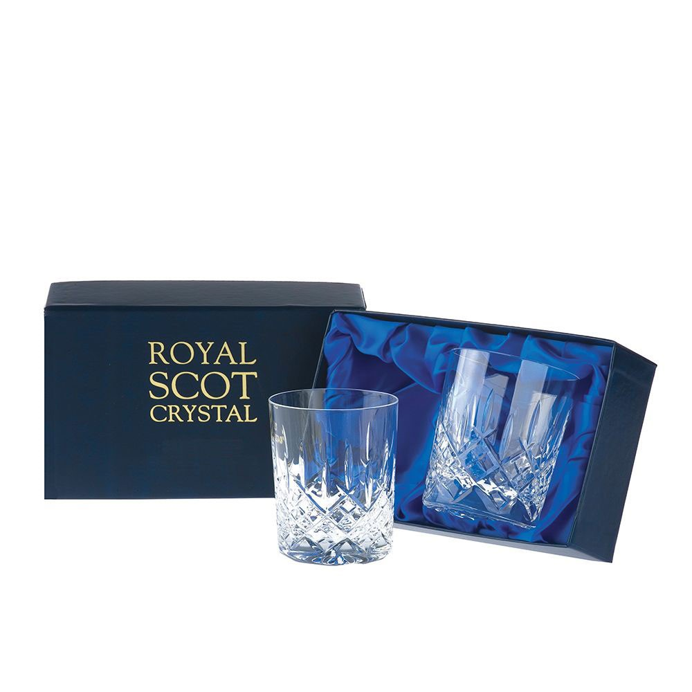 London Pair of whisky tumblers-1