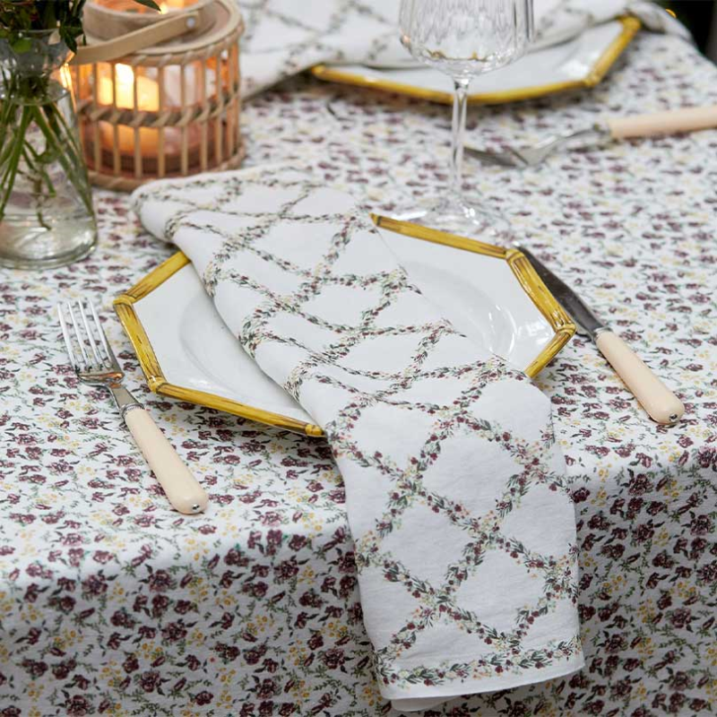 Allegra Linen Tablecloth, 170 x 260cm-2