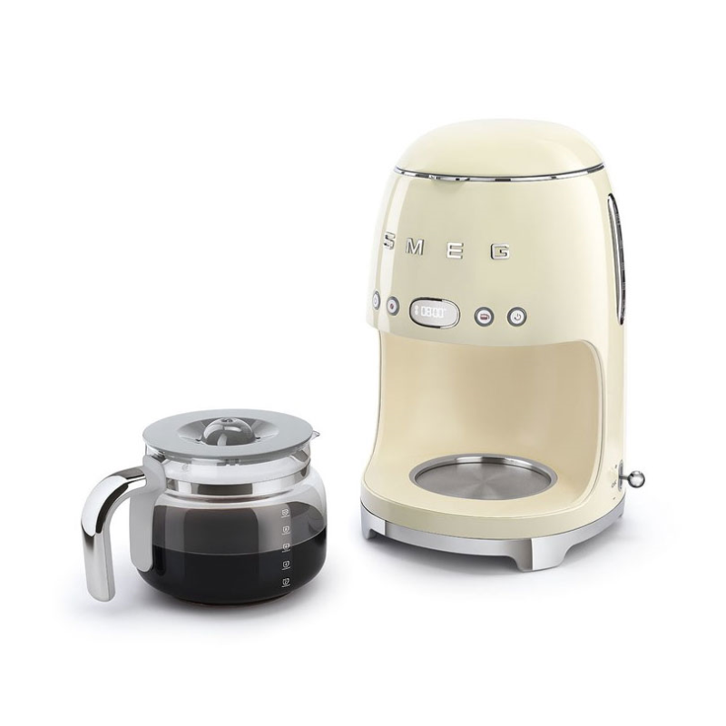 Drip Filter Coffee Machine, 1.4L, Cream-2