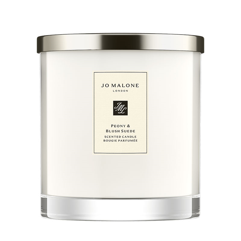 Peony & Blush Suede Luxury Candle, 2.5kg-0