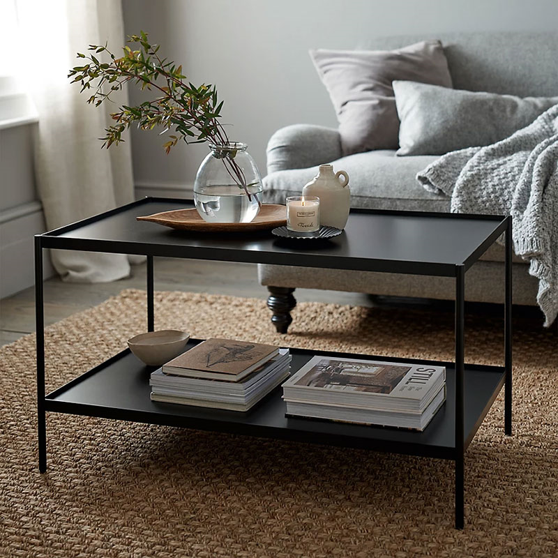 Kingham Coffee Table, Black-0