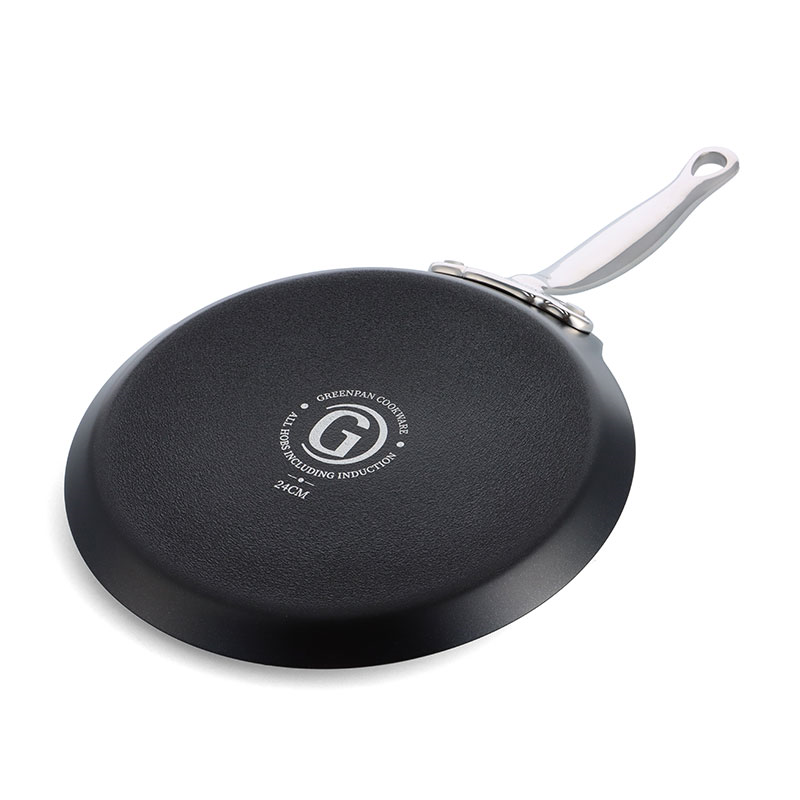 Barcelona Pro Non-Stick  Pancake Pan, 24, Black-6