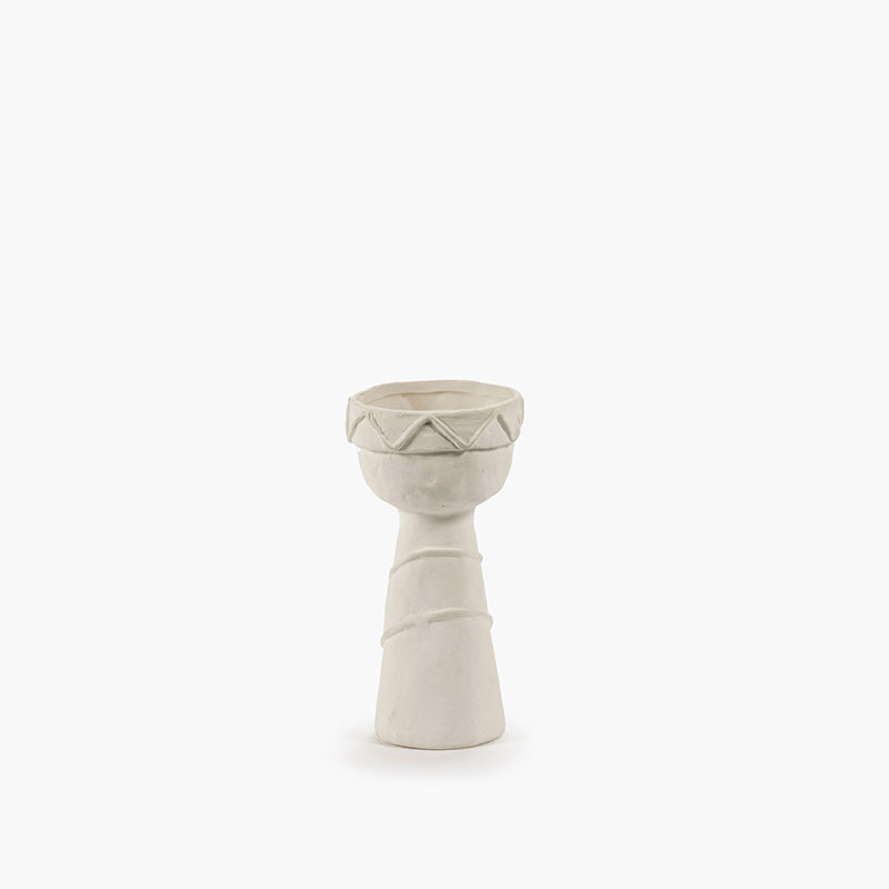 Les Femmes Vase, H17.5cm, Beige-1