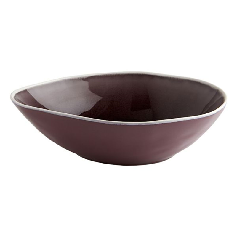 Vie Naturelle 16 Piece Dinner Set, Aubergine-5