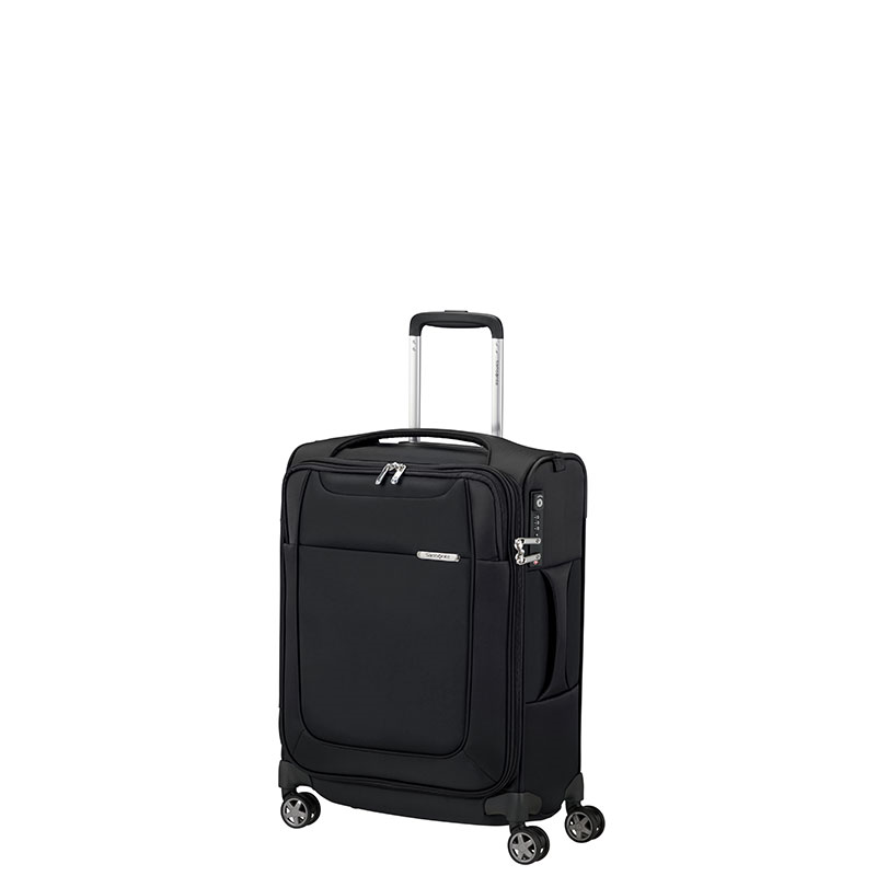 D'Lite Suitcase, H55 x L40 x W20/25cm, Black-0