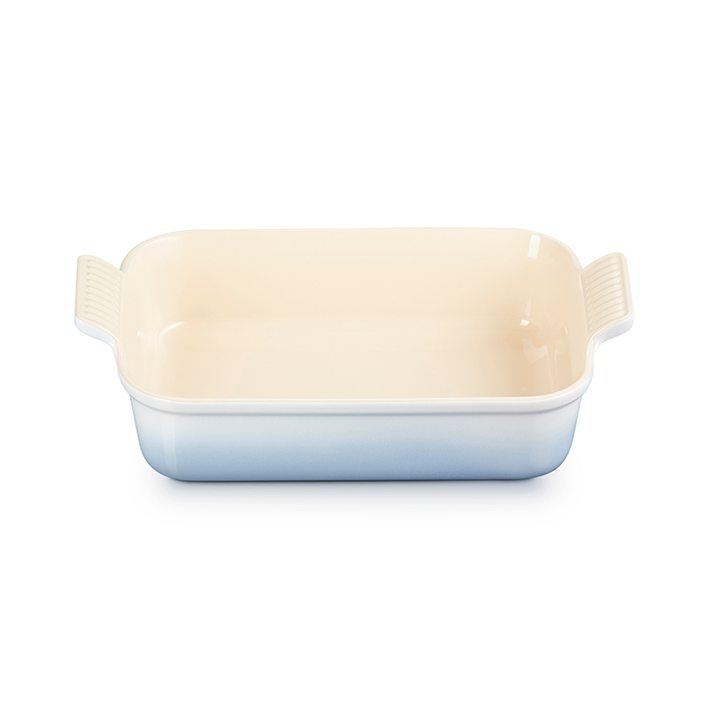 Stoneware Rectangular Dish, 26cm, Coastal Blue-0