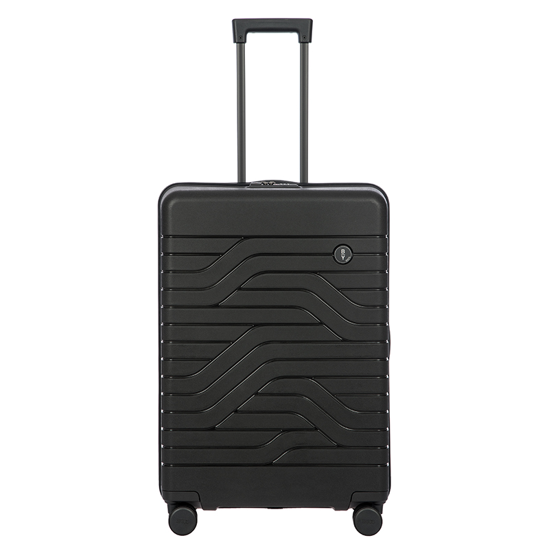 Ulisse Expandable Suitcase, H71 x W28 x L49cm, Black-3