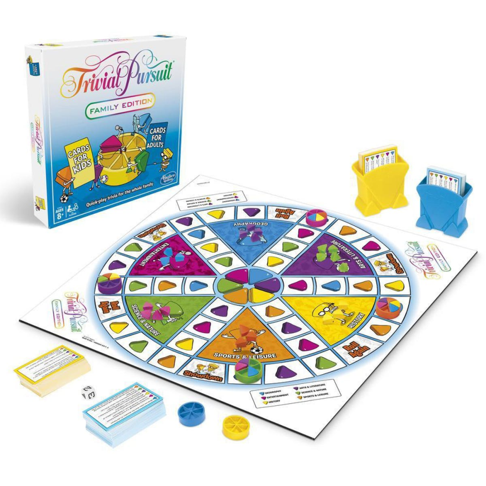 Trivial Pursuit Family Edition Board Game-1