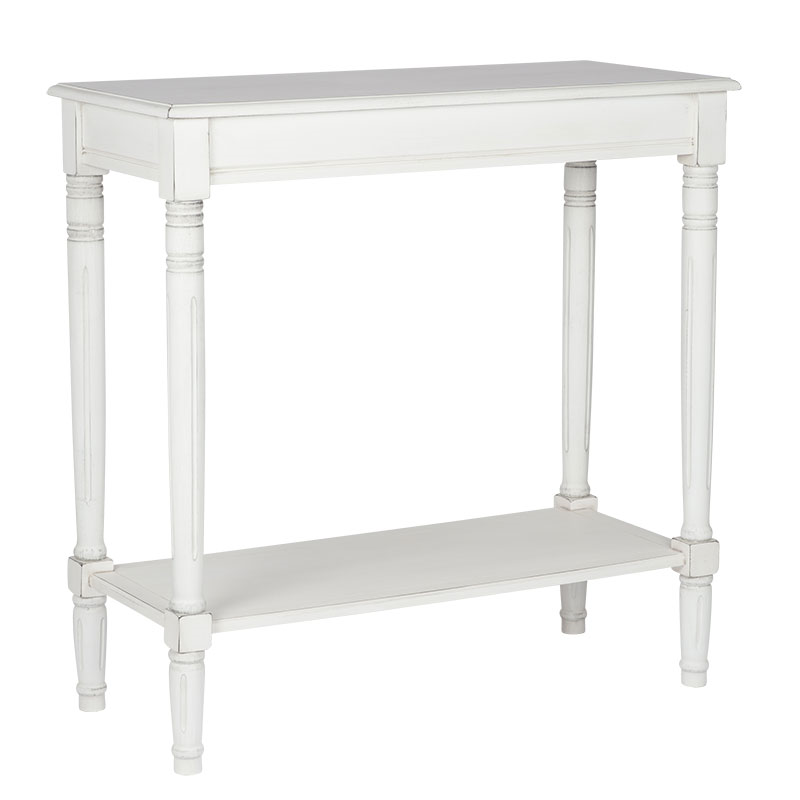 Heritage Rectangular Console Table, Elizabeth White-2