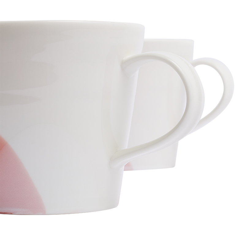 Signature 1815 Set of 4 Mugs, 400ml, Coral-3