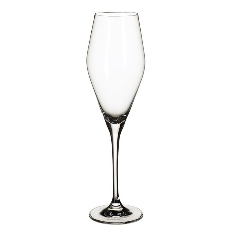 La Divina Set of 4 champagne flutes, 260ml, Crystal Glass-0