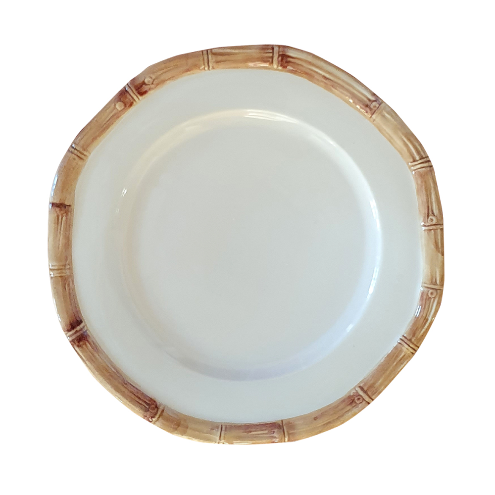 Bamboo Plate, D27cm, Natural-0