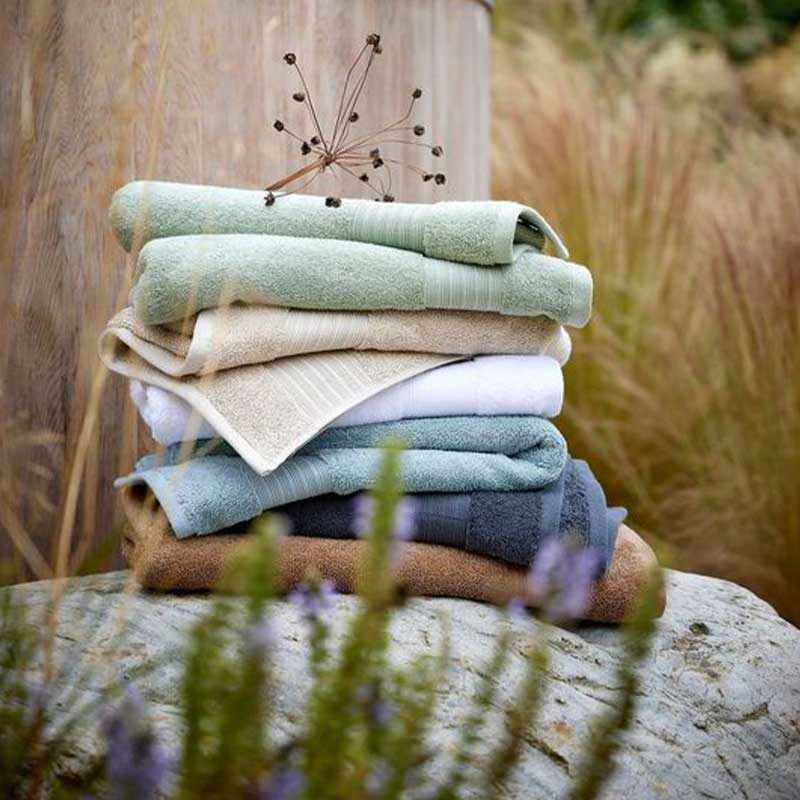 Organic Eco Twist Bath Towel, Cinder-5