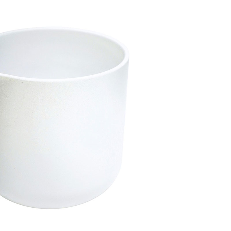 Lisbon Planter, H25.5 x W26 x D26cm, White-3