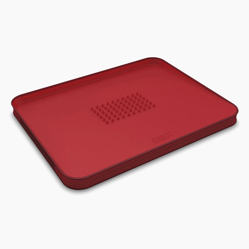 Cut & Carve Plus Chopping Board, Extra Large, Red-0