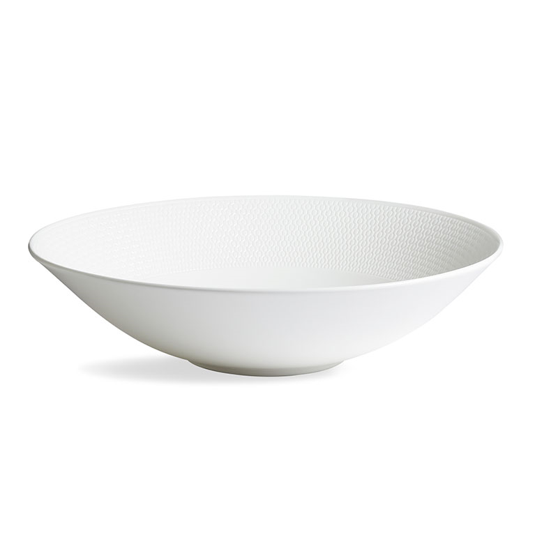 Gio Serving bowl, 28cm, White/ Bone China-0