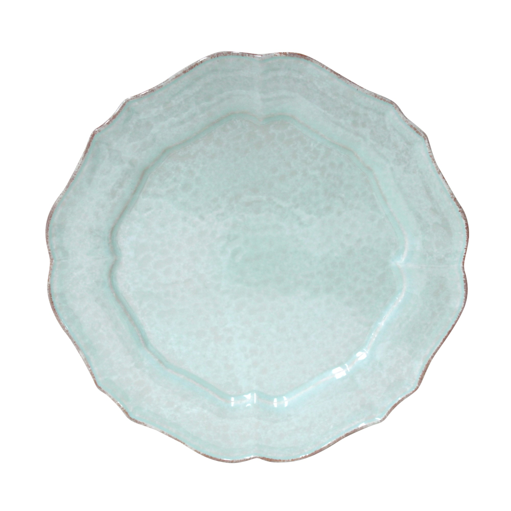 Impressions Set of 6 dinner plates, 30cm, Turquoise-0