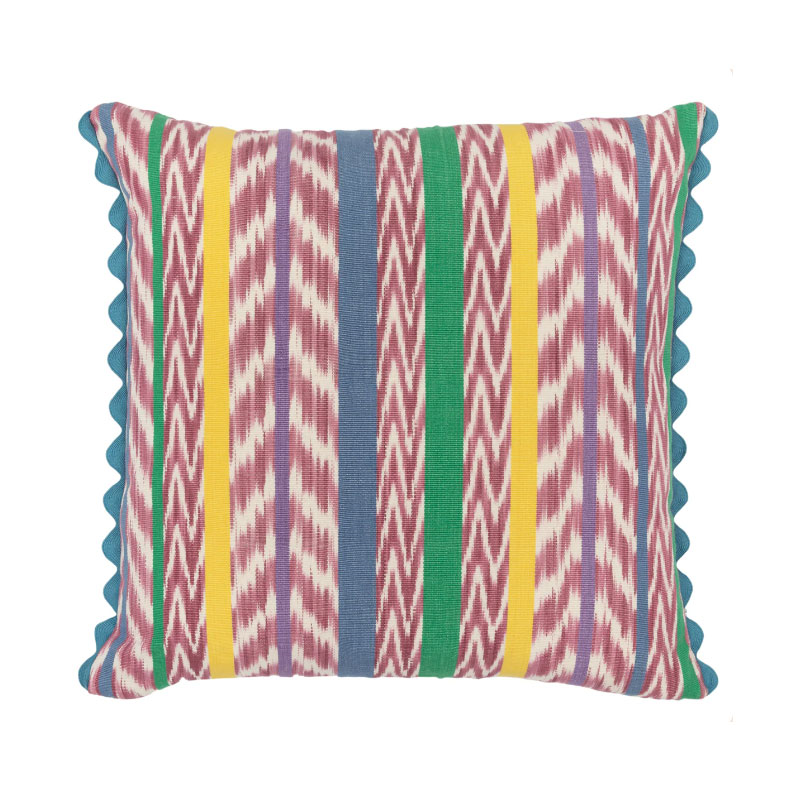 Gloria Cushion, 57 x 57cm, Lilac Multi-1