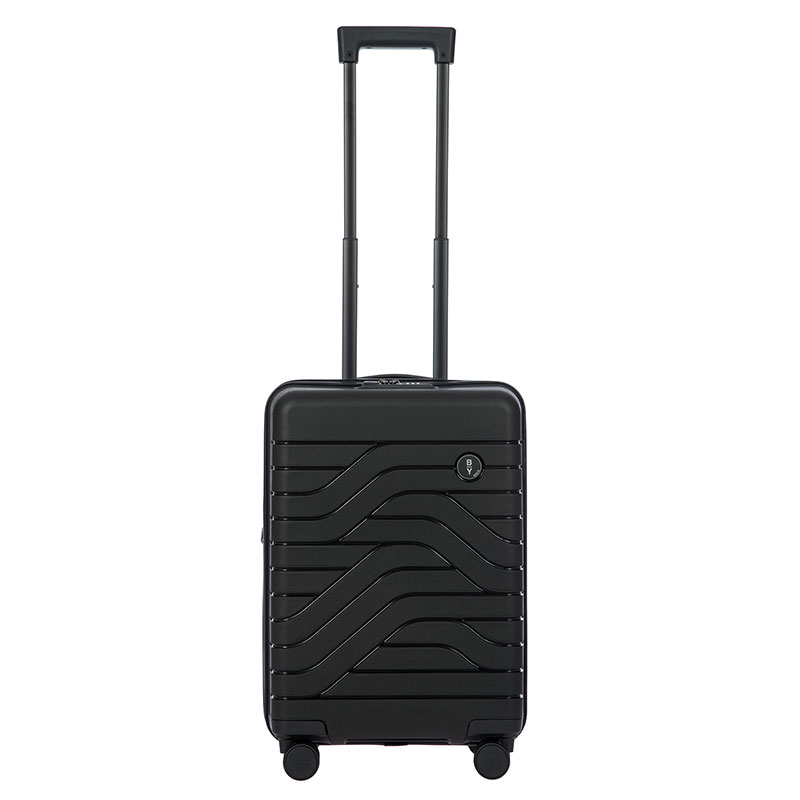 Ulisse Expandable Suitcase, H55 x W23 x L37cm, Black-0