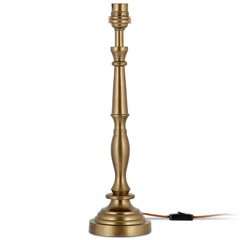 Lele Solid Brass Table Lamp, H34cm, Brass-1