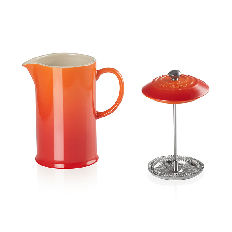 Stoneware Cafetiere, 1 litre, Volcanic-4