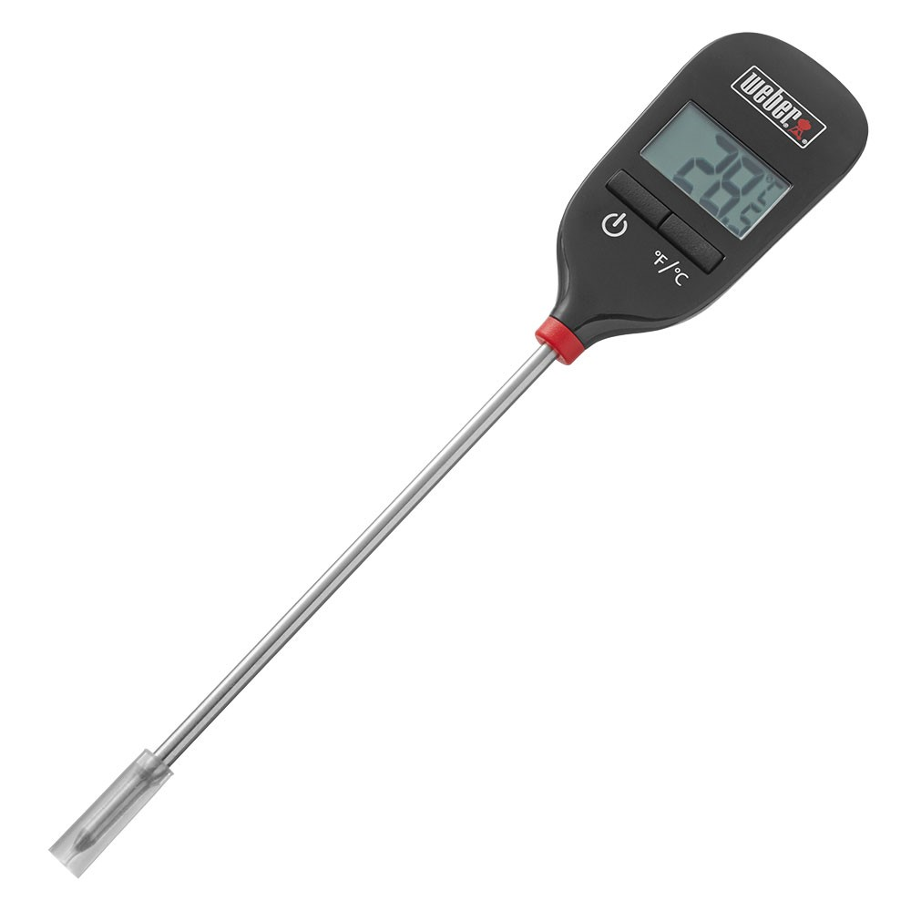 Instant Read Thermometer, Black-0