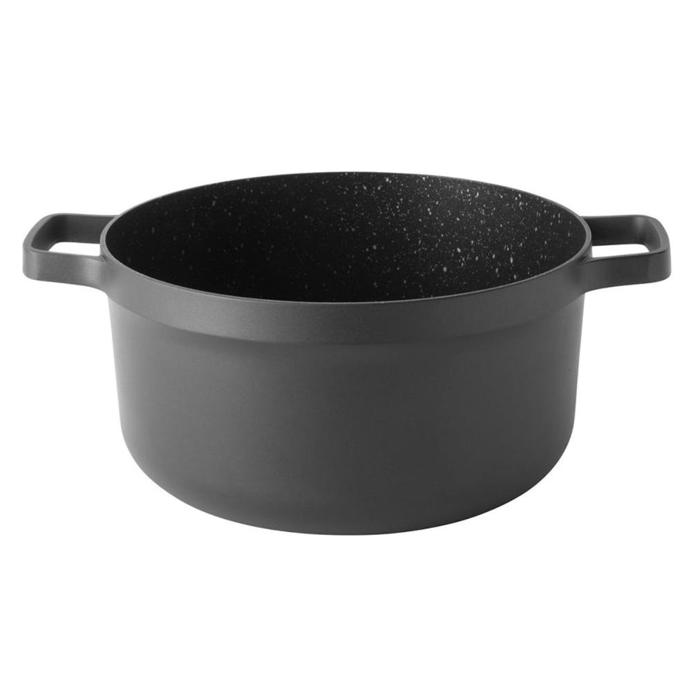 Gem, Covered Stockpot, 24cm, Black-1