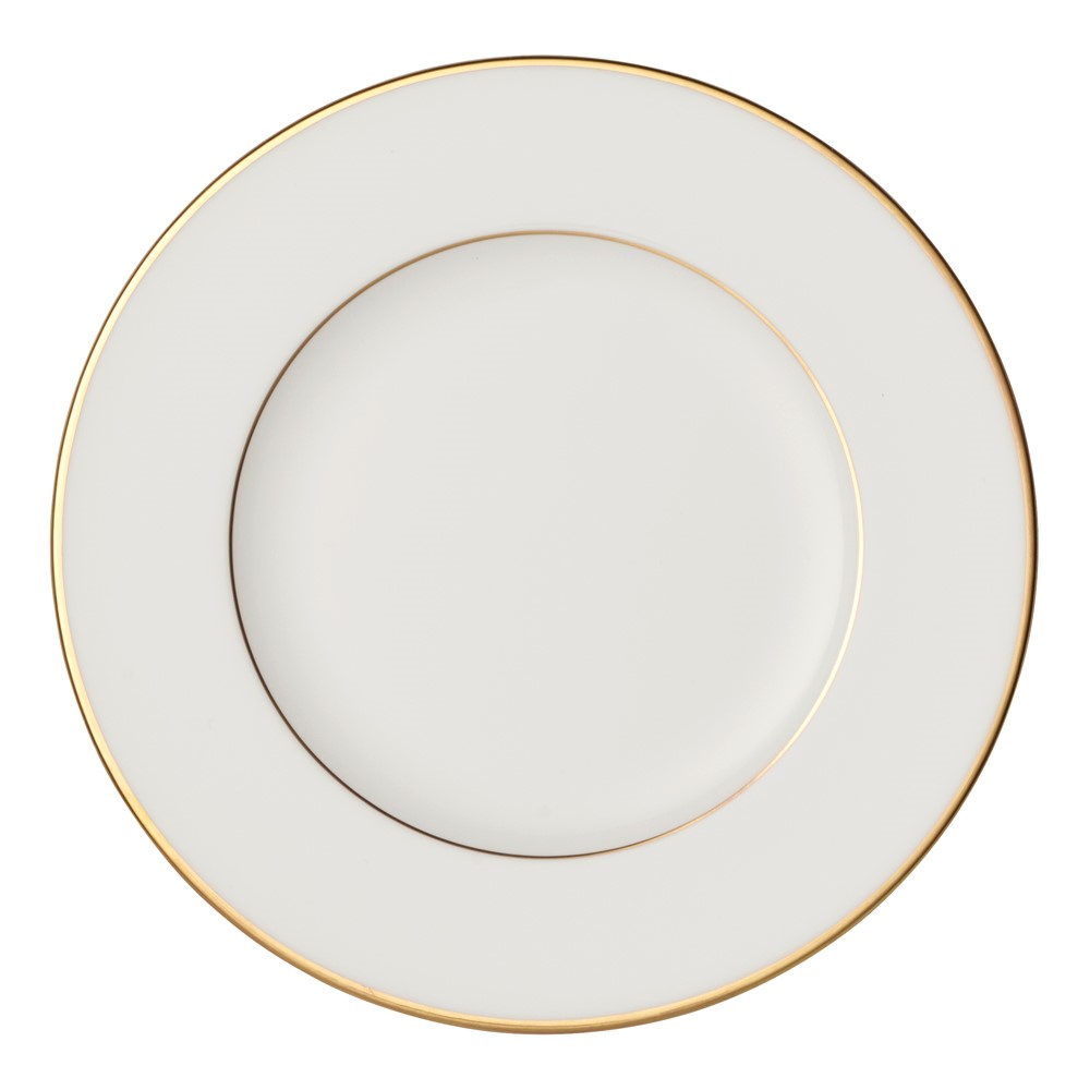 Anmut Gold Bread plate, D16cm, White/Gold-0