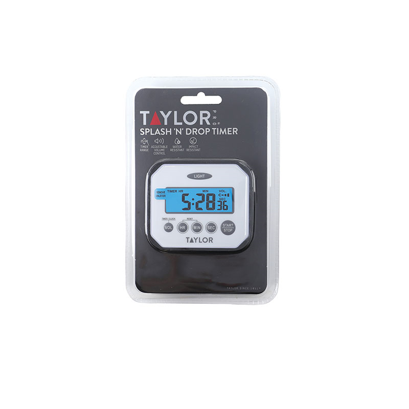 Splash n Drop Digitial Timer, Black-2