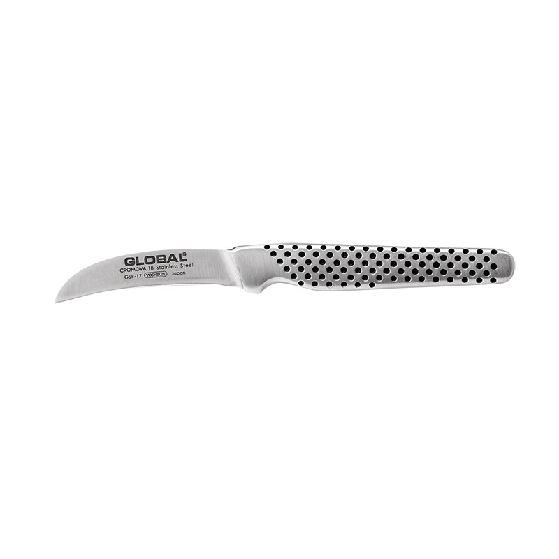 GSF Series Curved peeling knife, 6cm, Stainless Steel-0