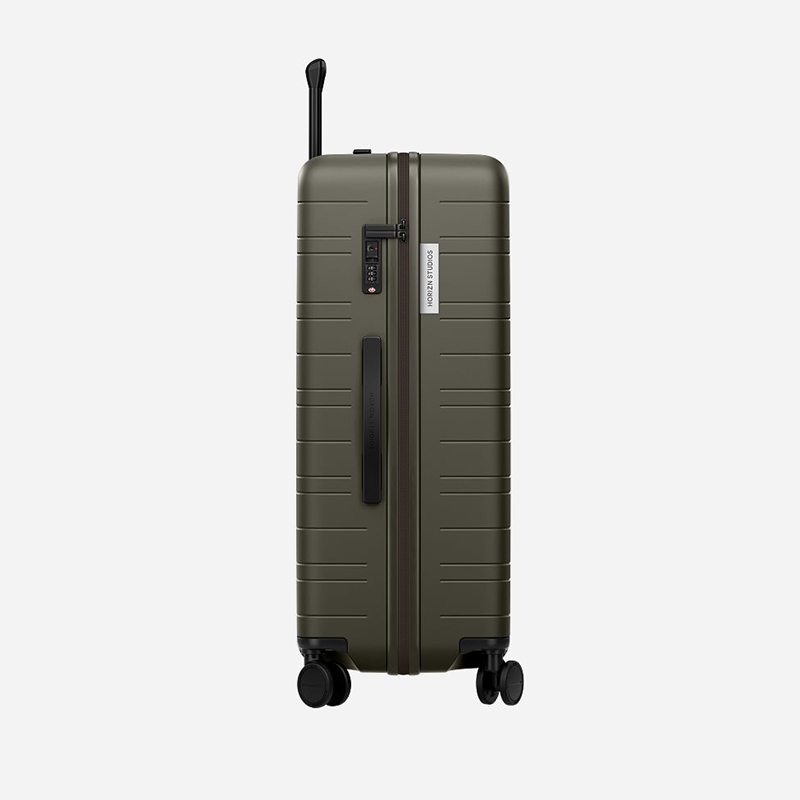 H7 Smart Suitcase, H77 x W28 x L52cm, Dark Olive-3