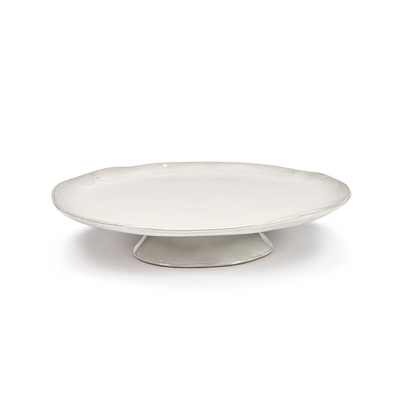 La Mère Plate, D30.5cm, Off White-0