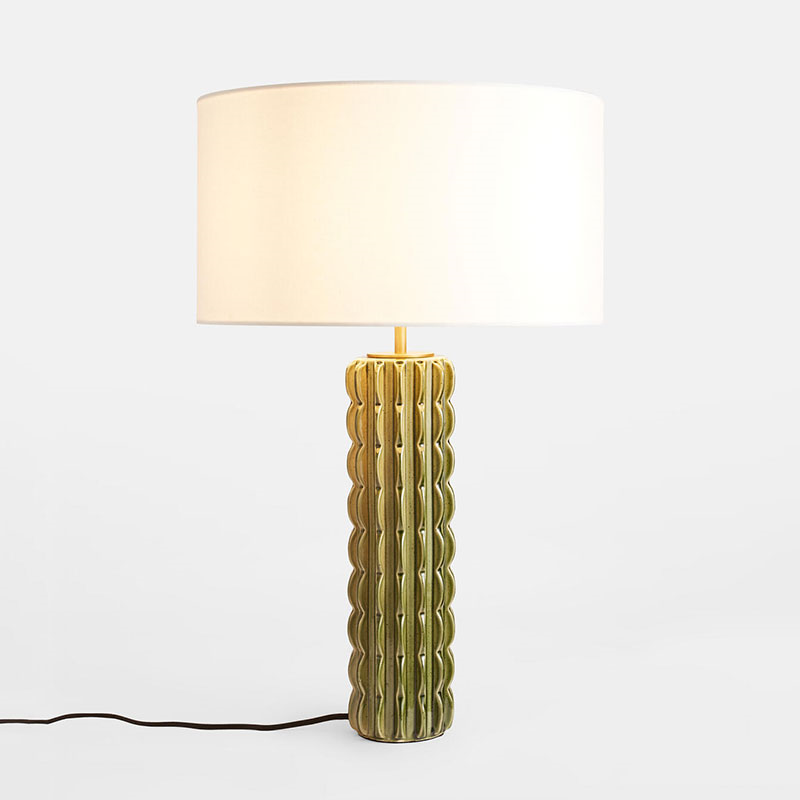 Finn Table Lamp, H62cm, Green-2