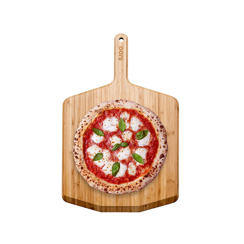 14" Bamboo Pizza Peel & Serving Board-3